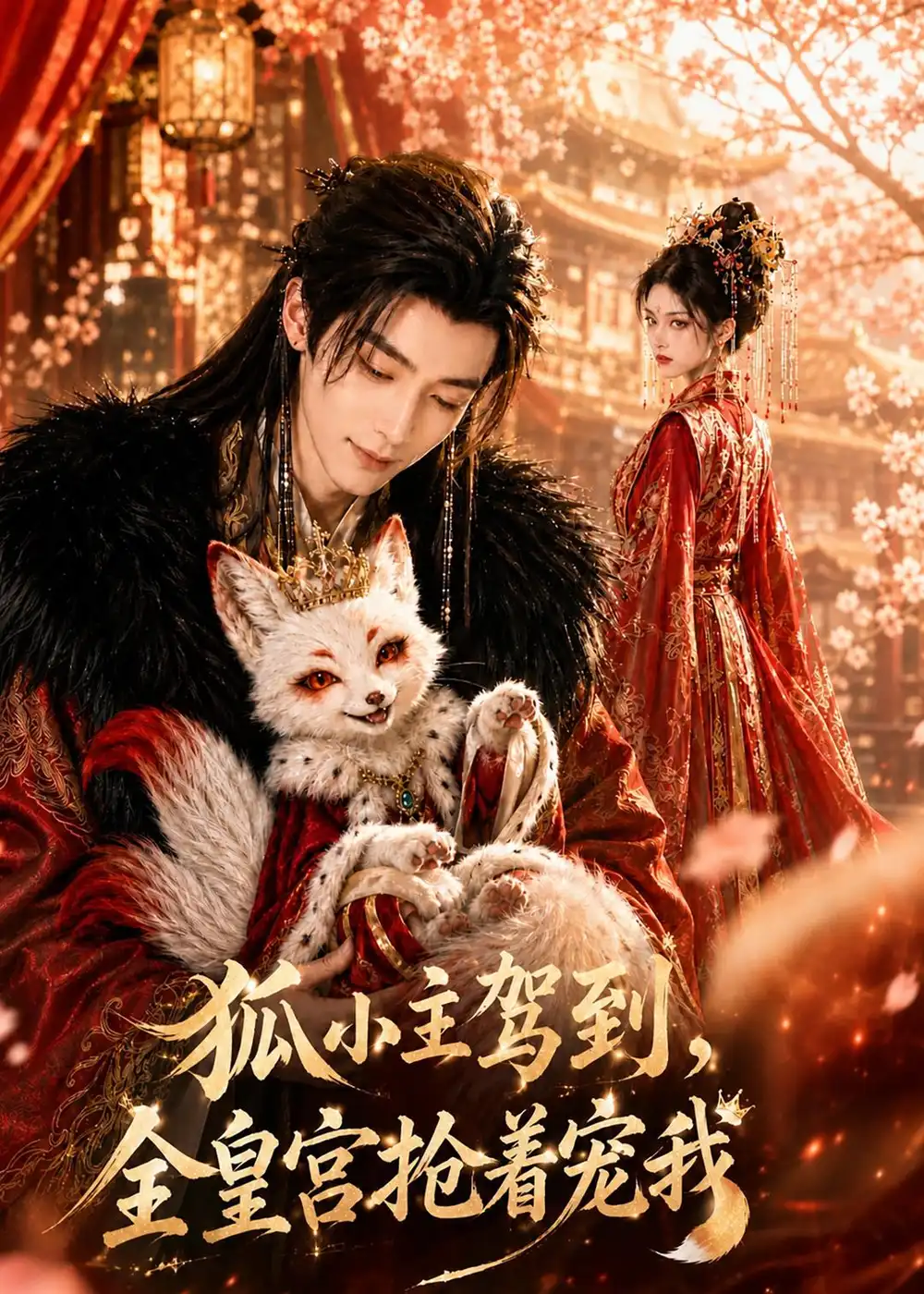 狐小主驾到全皇宫抢着宠我（67集）AI短剧