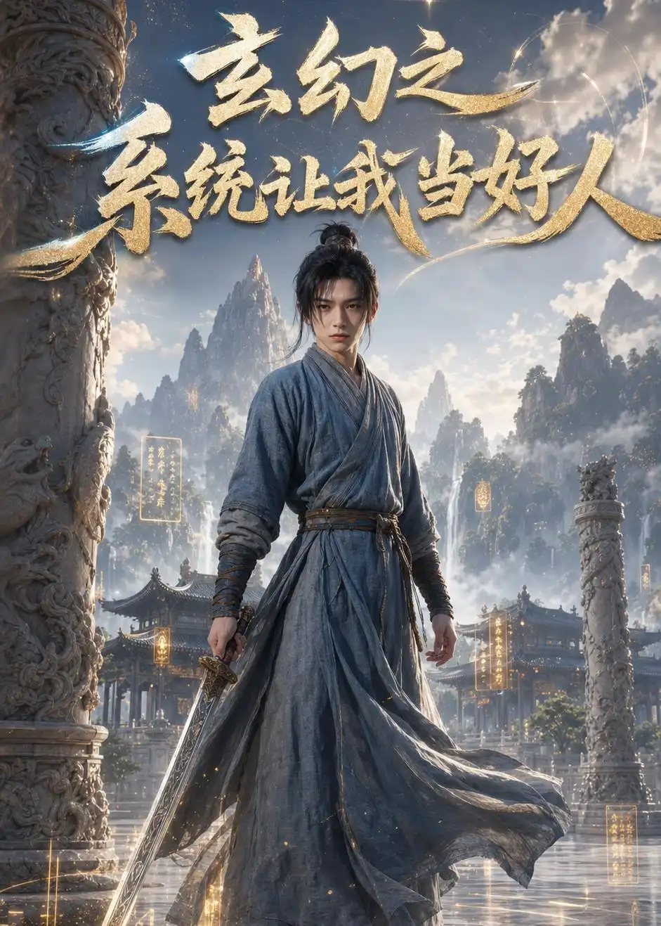 玄幻之系统让我当好人（58集）AI短剧