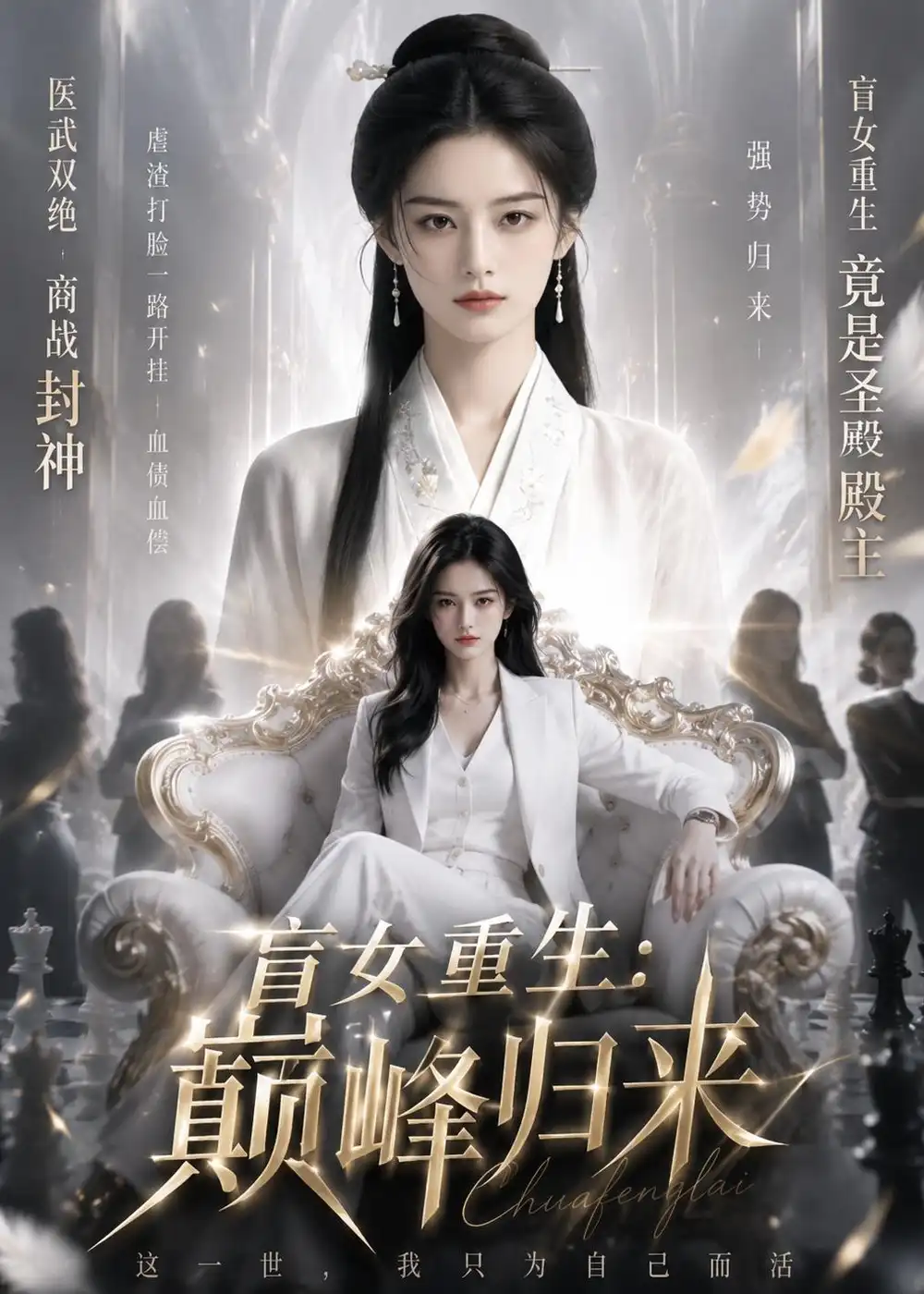 盲女重生巅峰归来（58集）Ai短剧