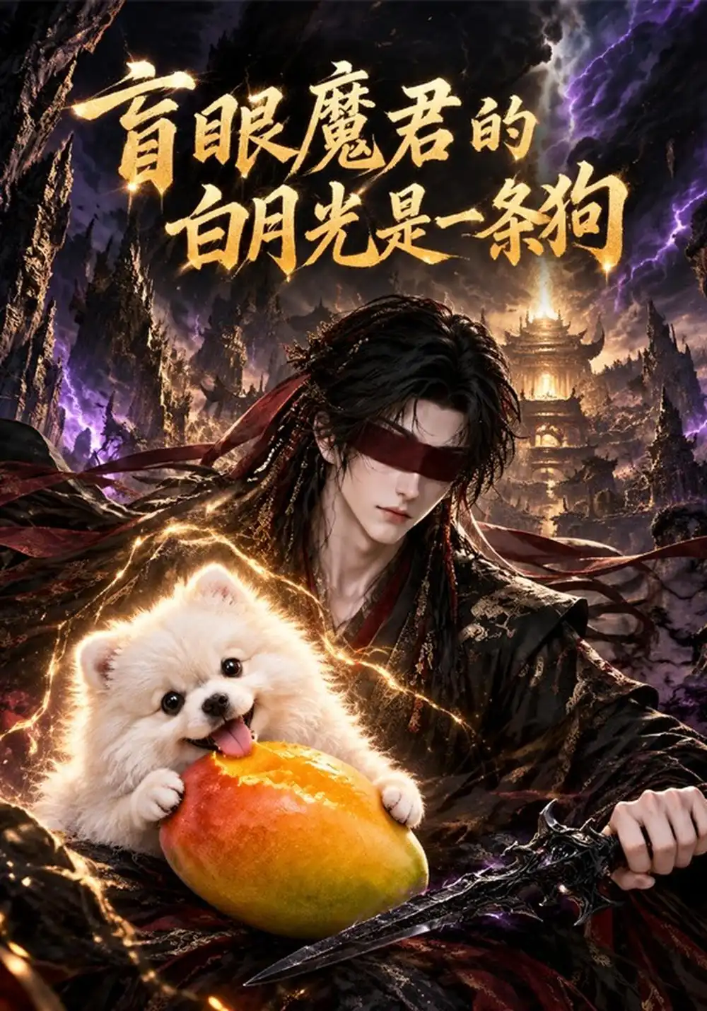 盲眼魔君的白月光是一条狗（95集）