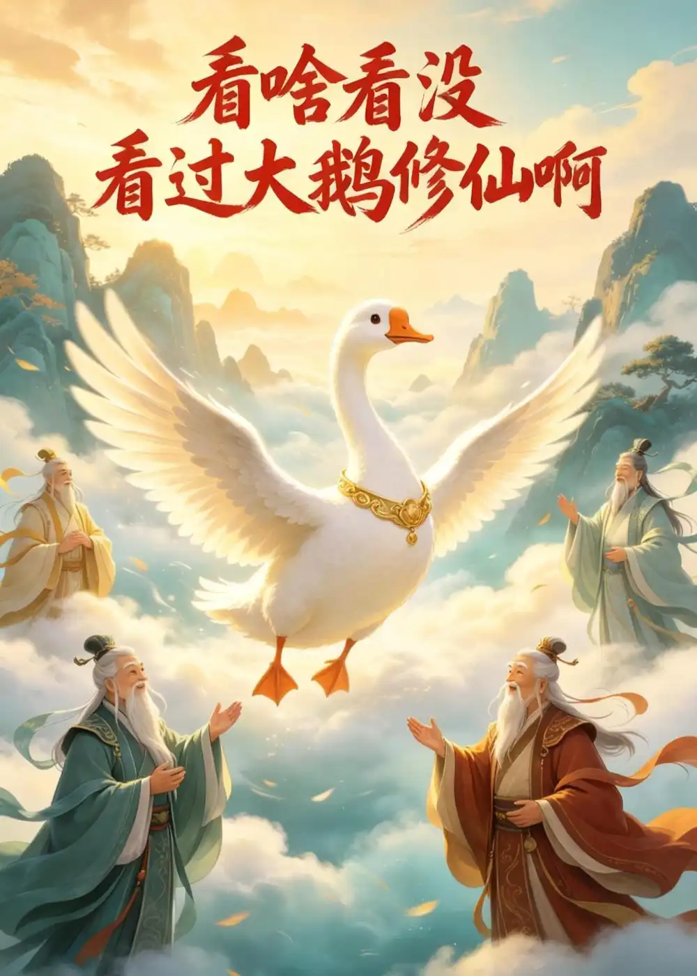 看啥看没看过大鹅修仙啊（54集）