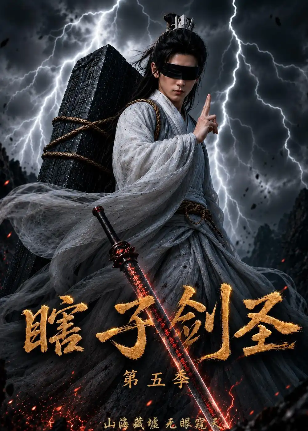 瞎子剑圣第五季，山海藏墟，无眼窥天（106集）