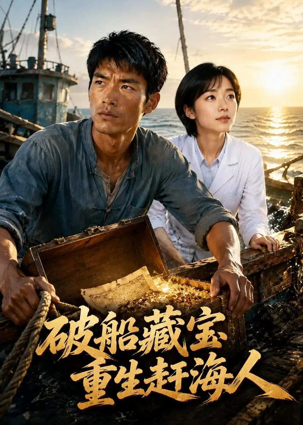 破船藏宝：重生赶海人（81集）AI短剧