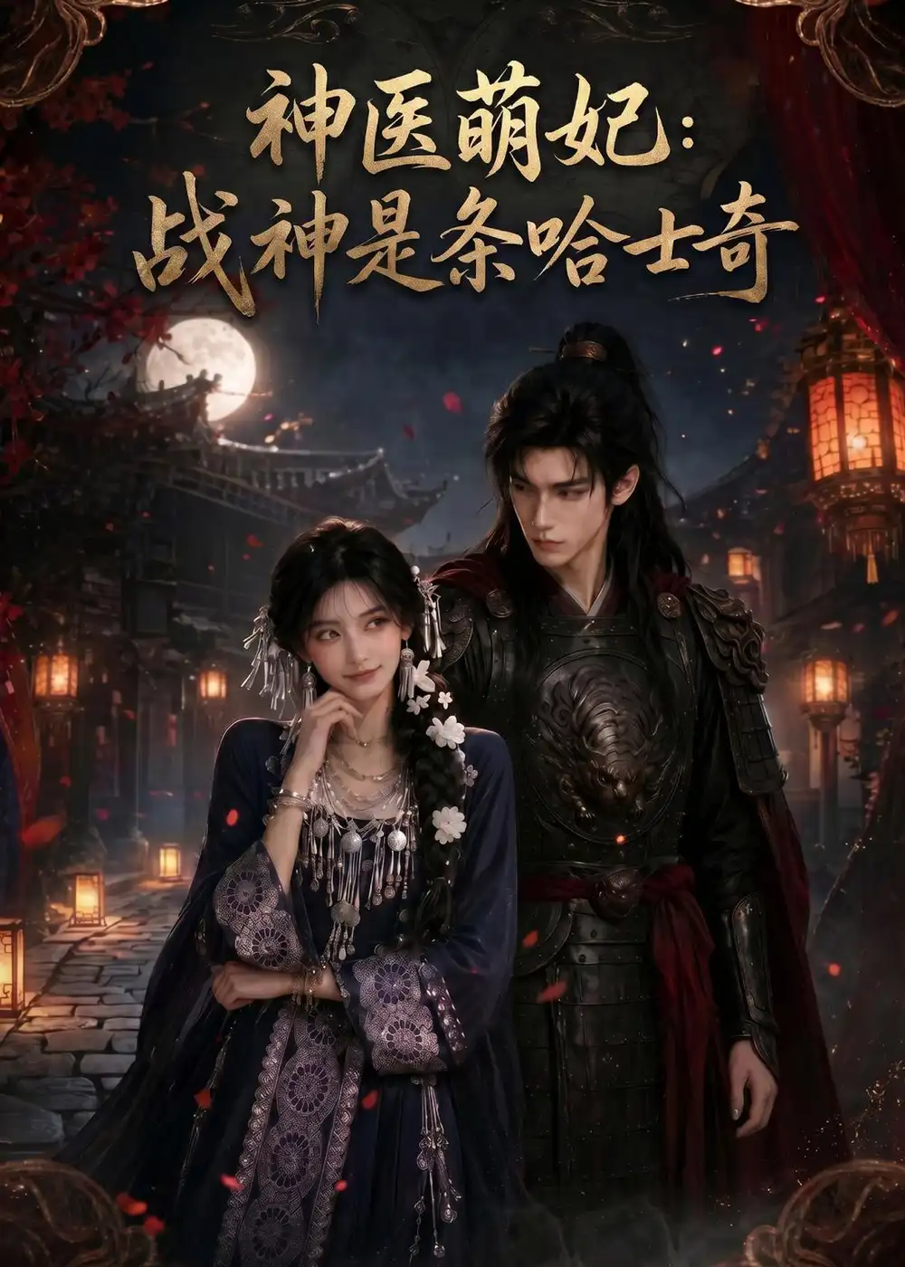 神医萌妃战神是条哈士奇（80集）AI短剧