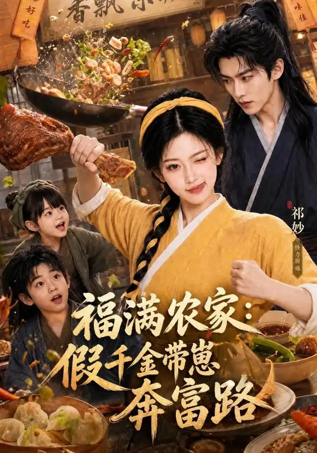福满农家：假千金带崽奔富路（177集）AI短剧