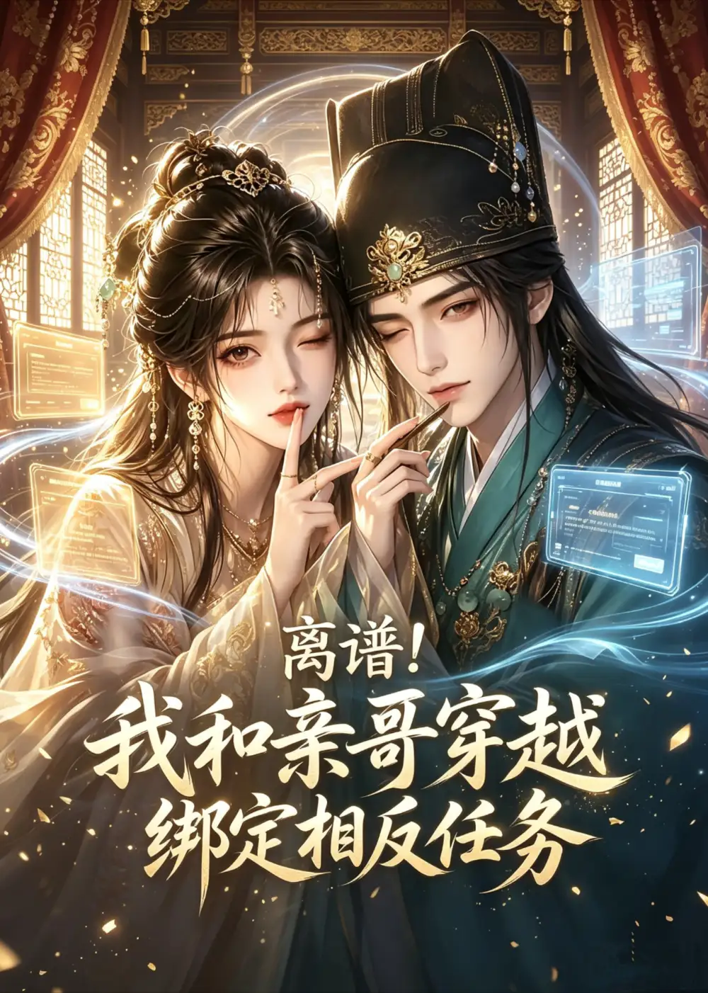 离谱！我和亲哥穿越绑定相反任务（30集）