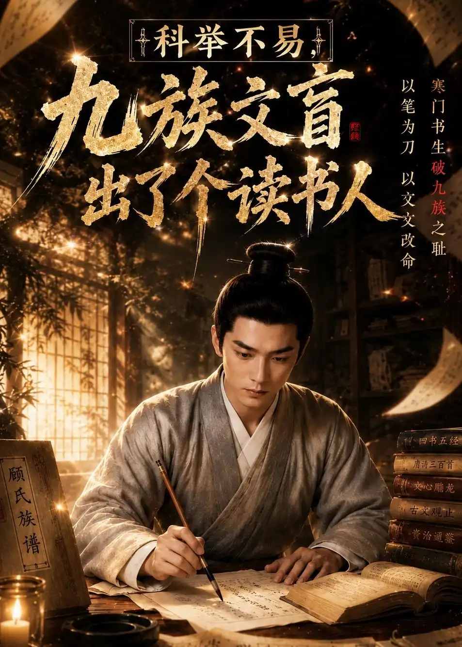 科举不易，九族文盲出了个读书人第一季（155集）