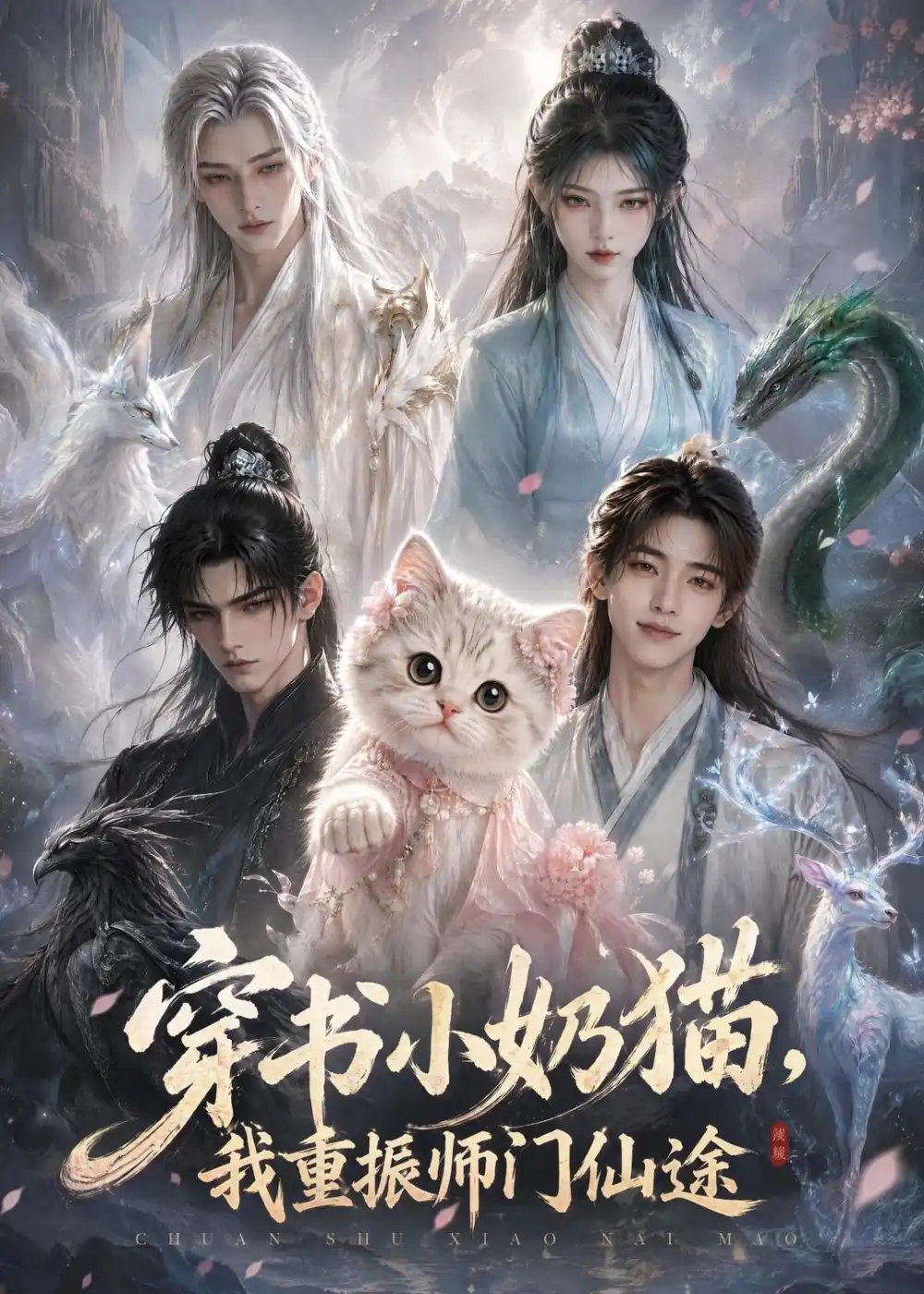 穿书小奶猫，我重振师门仙途（63集）