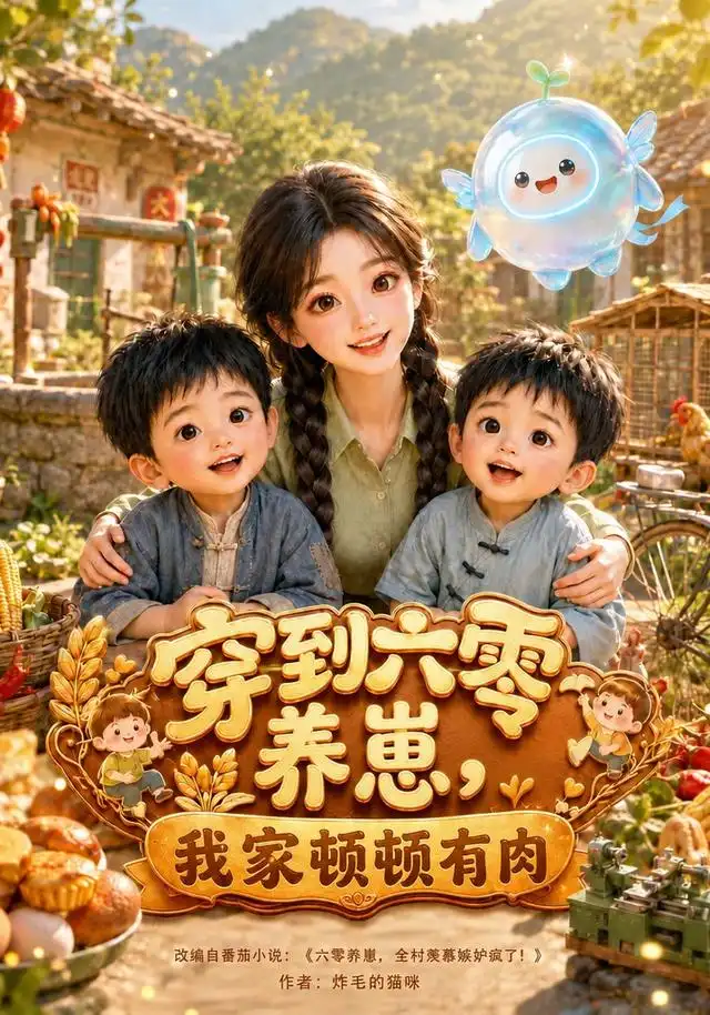 穿到六零养崽，我家顿顿有肉（100集）