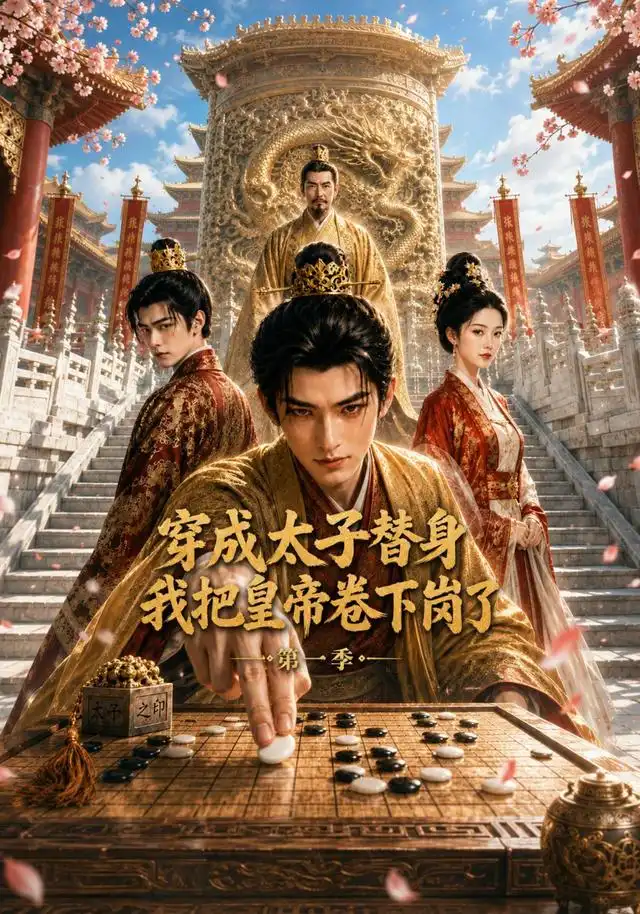 穿成太子替身，我把皇帝卷下岗了第一季（113集）AI短剧