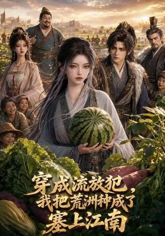 穿成流放犯，我把荒洲种成了塞上江南（53集）AI短剧