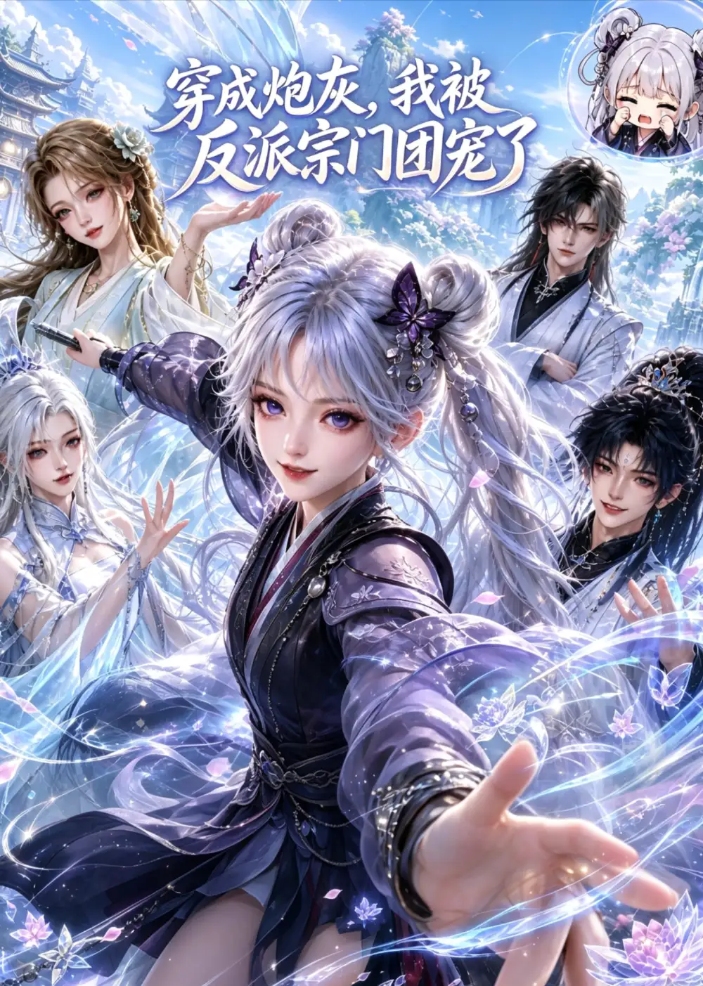 穿成炮灰，我被反派宗门团宠了（60集）