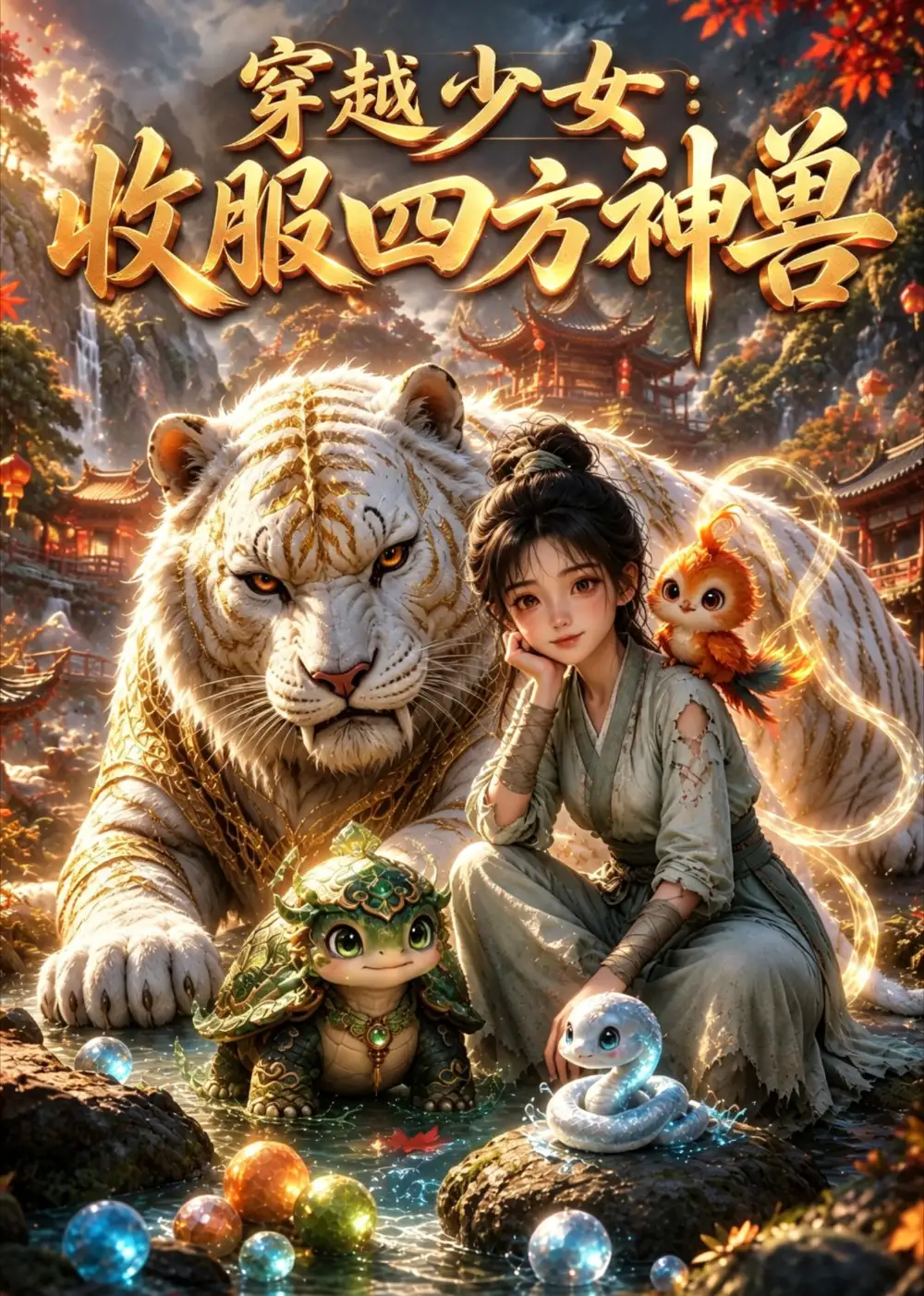 穿越少女收服四方神兽（23集）