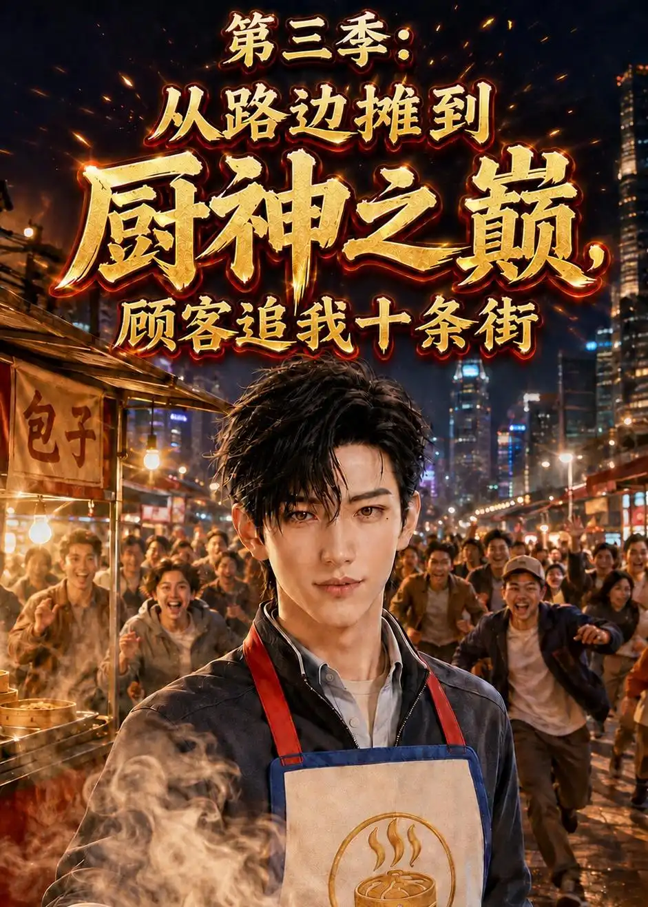 第三季从路边摊到厨神之巅，顾客追我十条街（134集）