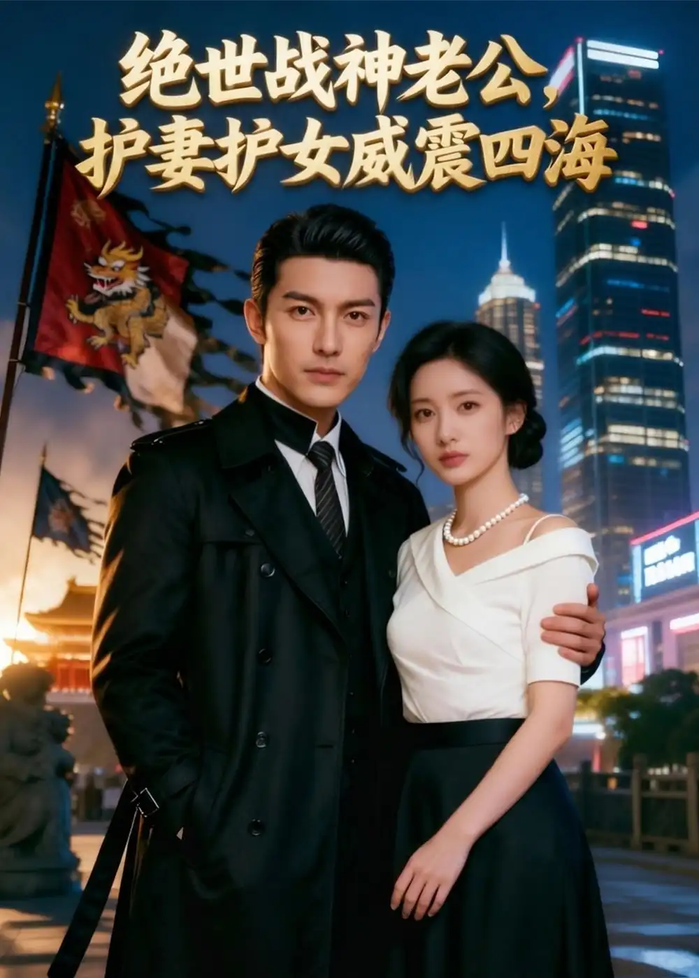 绝世战神老公护妻护女威震四海（78集）Ai短剧