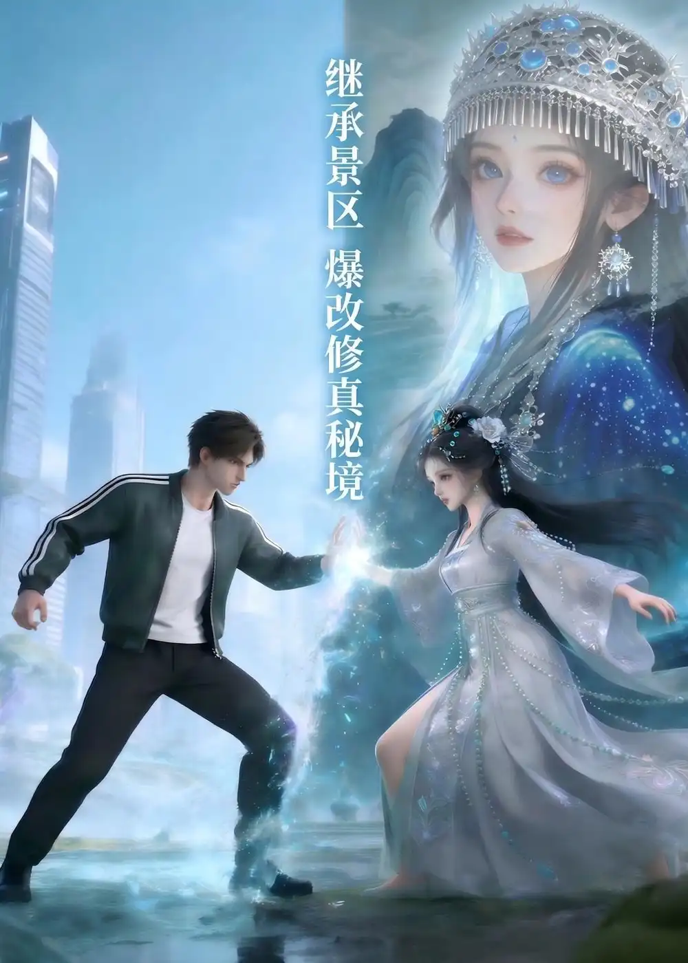 继承景区爆改修真秘境（79集）AI短剧