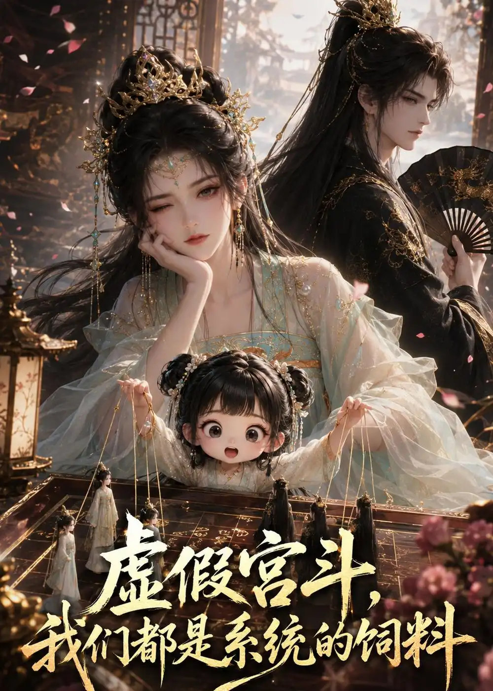 虚假宫斗我们都是系统的饲料（41集）AI短剧