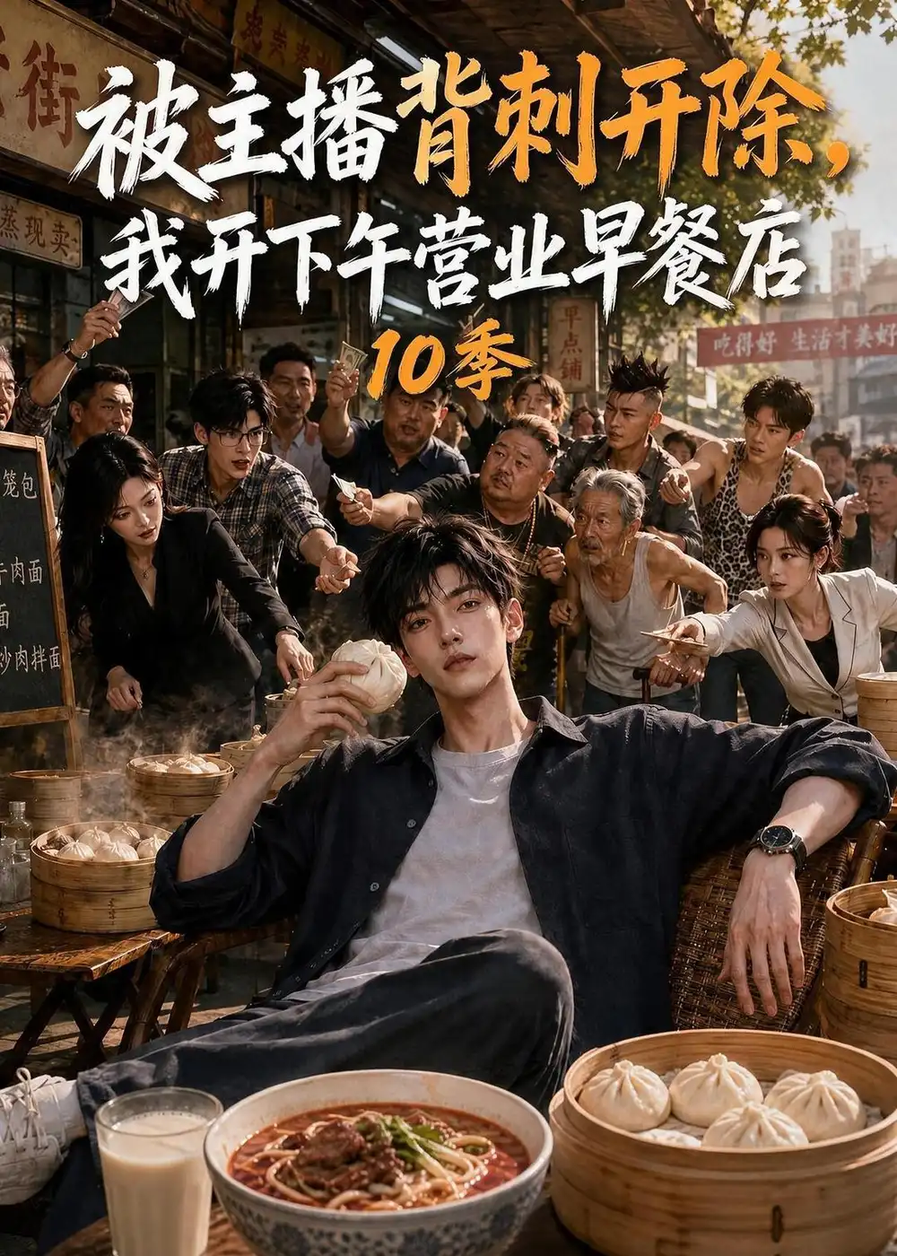 被主播背刺开除，我开下午营业早餐店10季（131集）