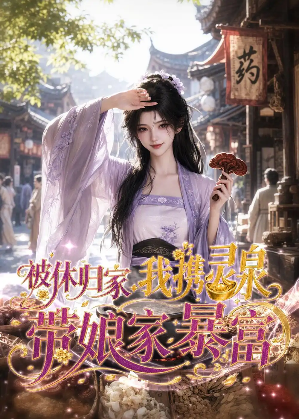 被休归家：我携灵泉带娘家暴富（58集）