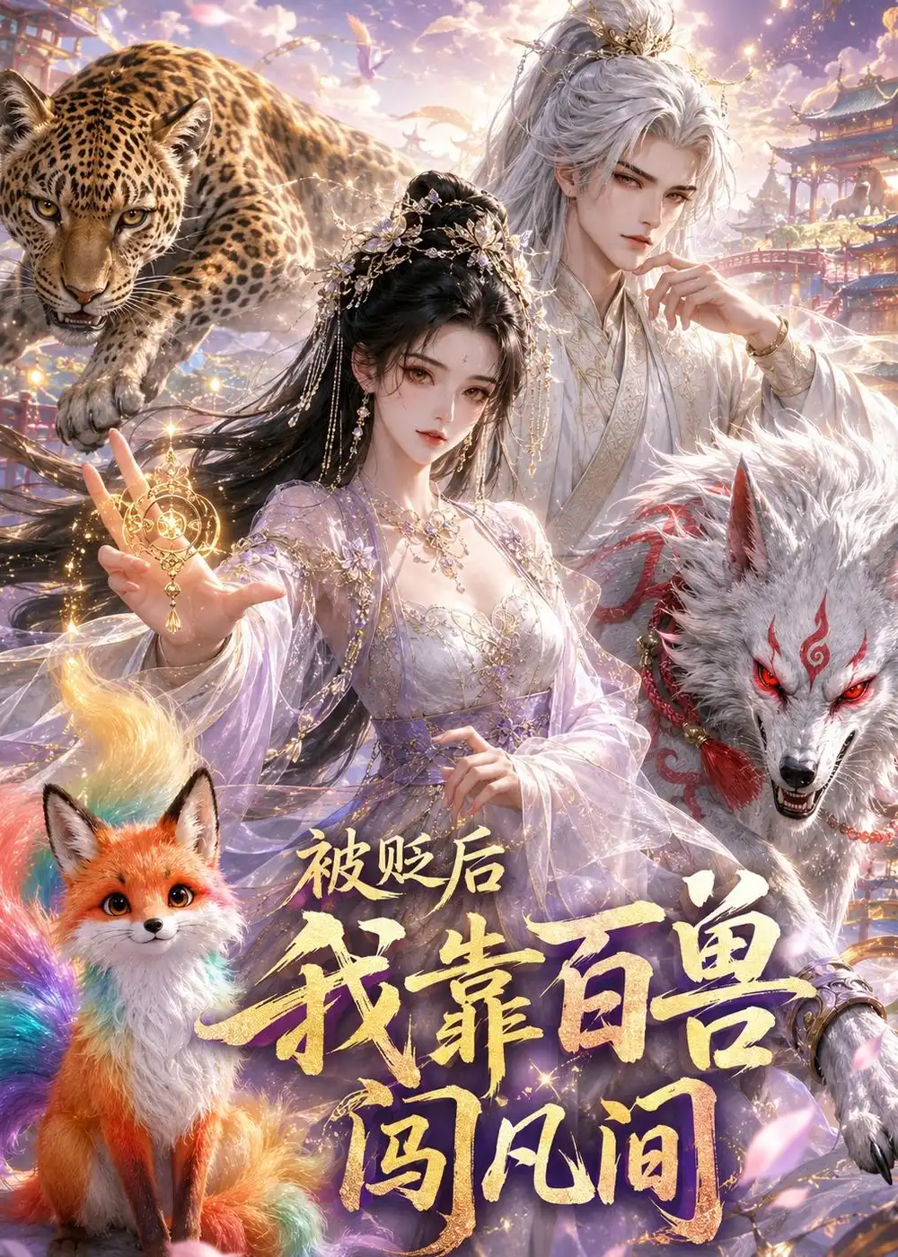被贬后我靠百兽闯凡间（60集）AI短剧