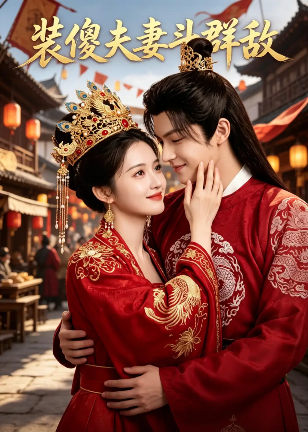 装傻夫妻斗群敌（40集）AI短剧