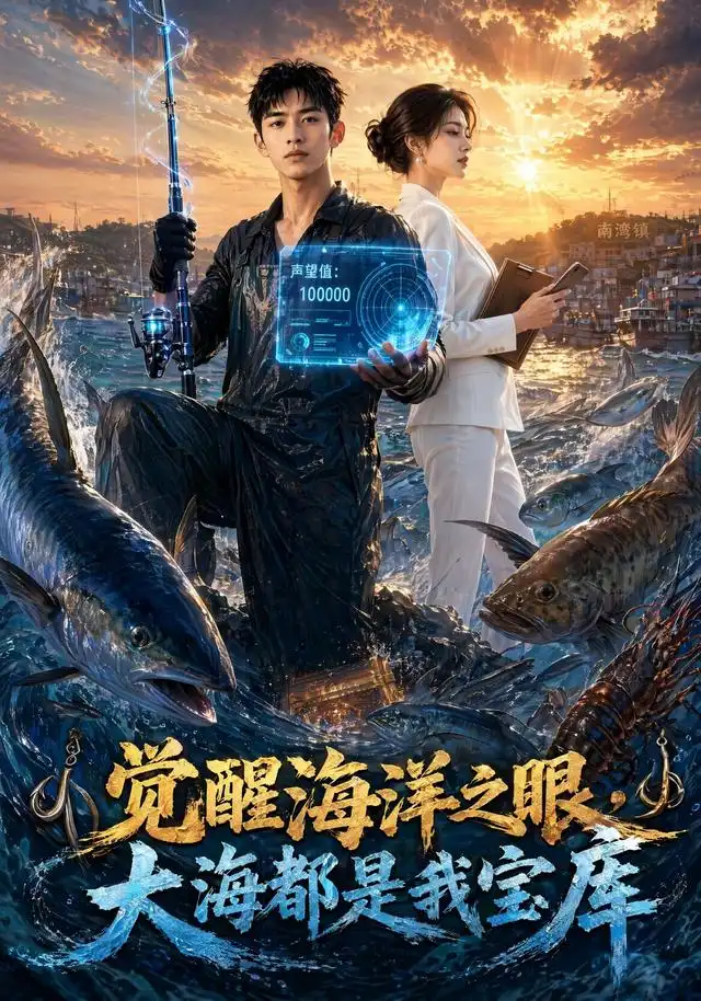 觉醒海洋之眼，大海都是我宝库（75集） AI短剧