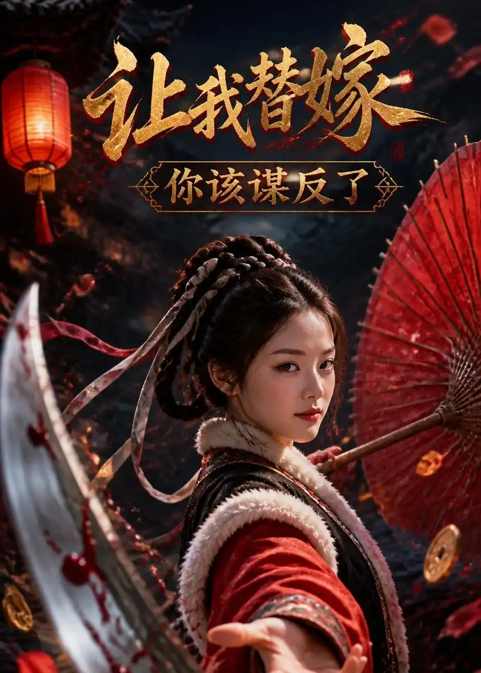 让我替嫁你该谋反了（47集）AI短剧