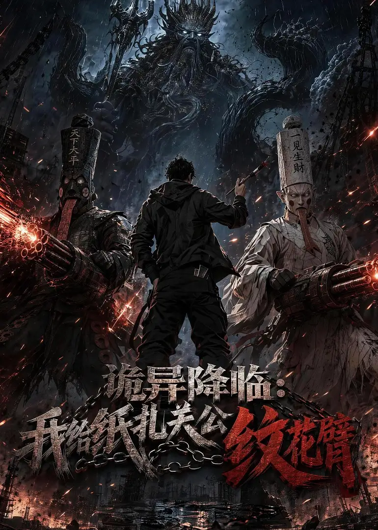 诡异降临：我给纸扎关公纹花臂（50集）