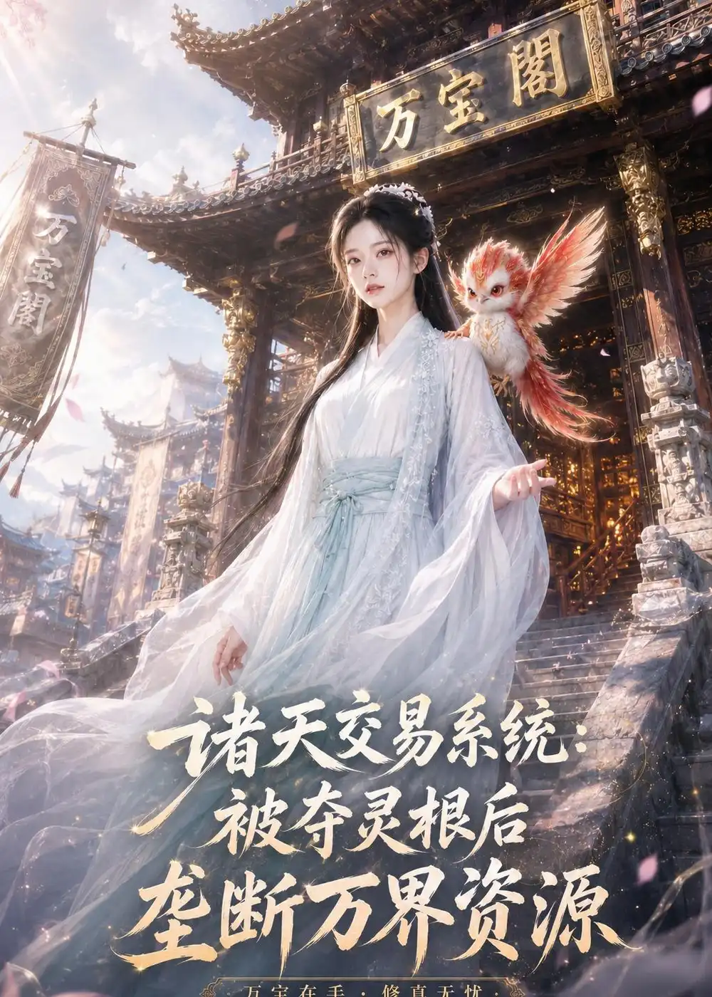 诸天交易系统被夺灵根后垄断万界资源（45集）AI短剧