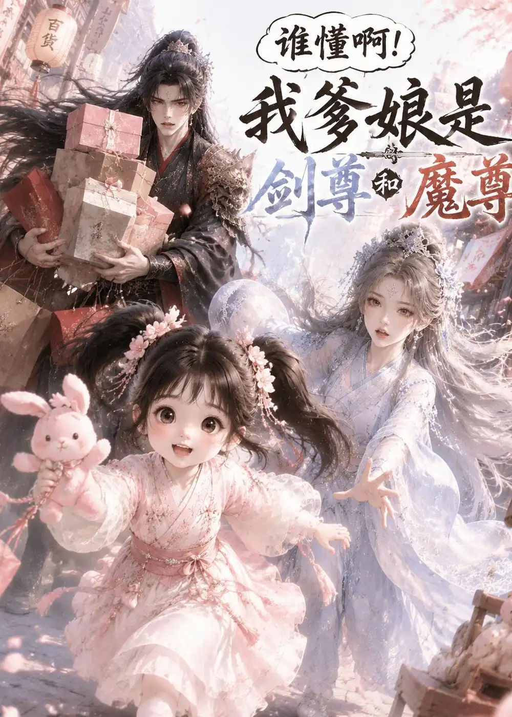 谁懂啊我爹娘是剑尊和魔尊（92集）AI短剧