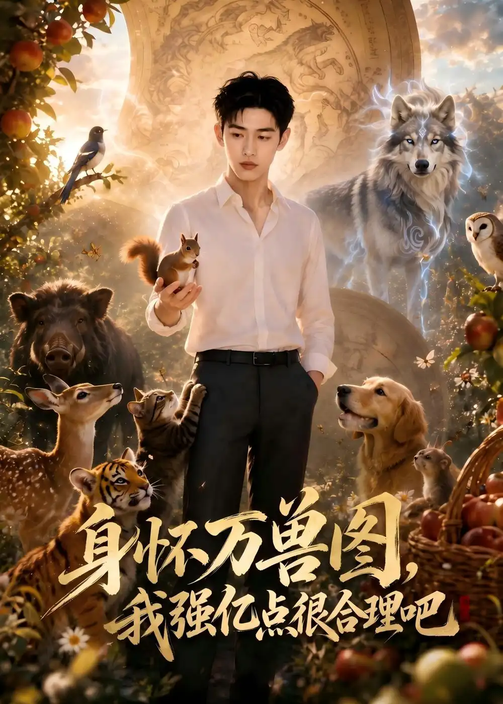 身怀万兽图我强化点很合理吧（40集）AI短剧