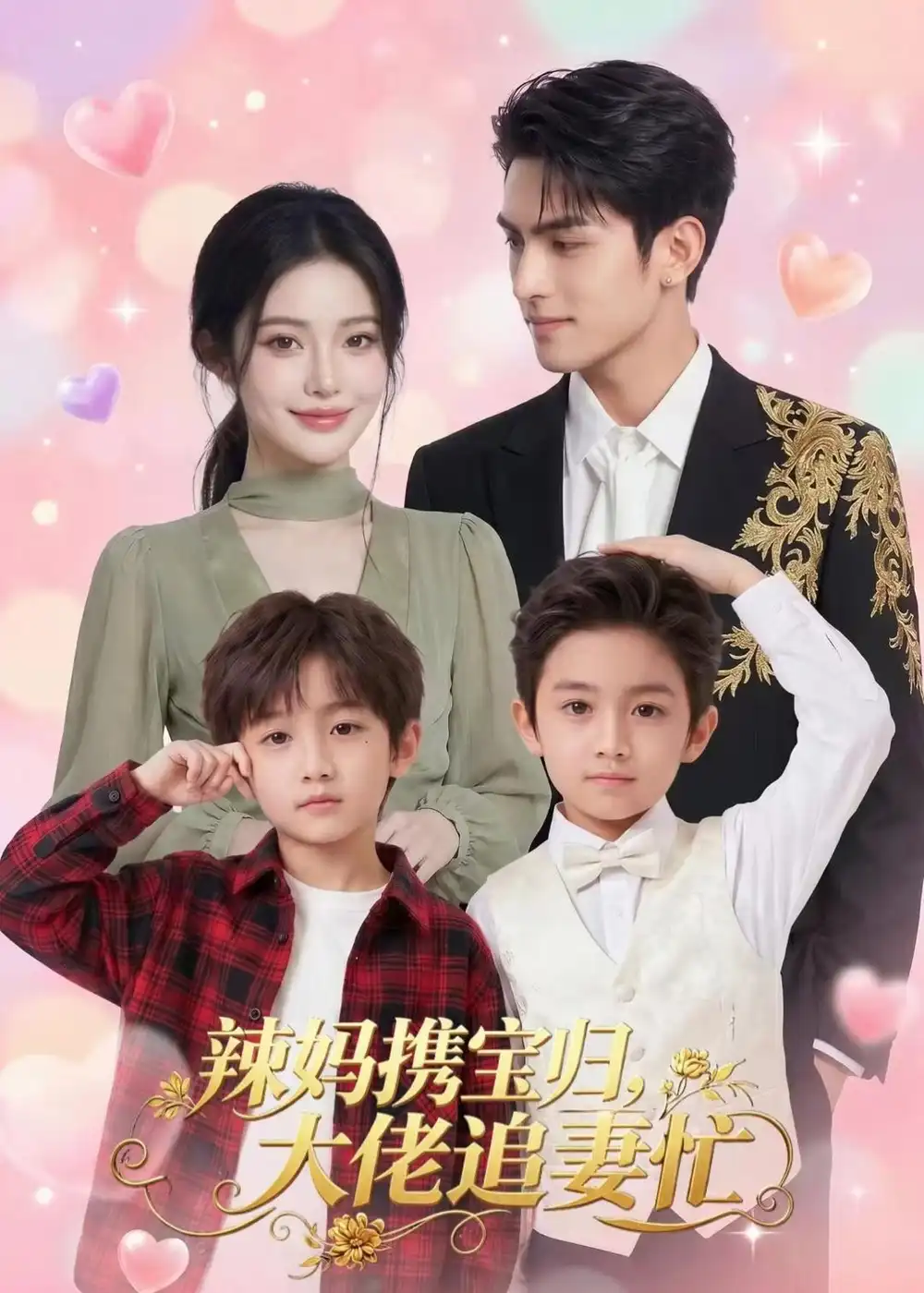 辣妈携宝归大佬追妻忙（71集）Ai短剧