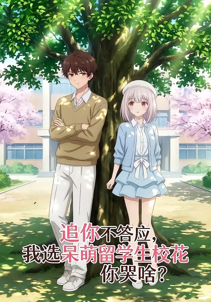 追你不答应我选呆萌留学生校花你哭啥（41集）动态漫