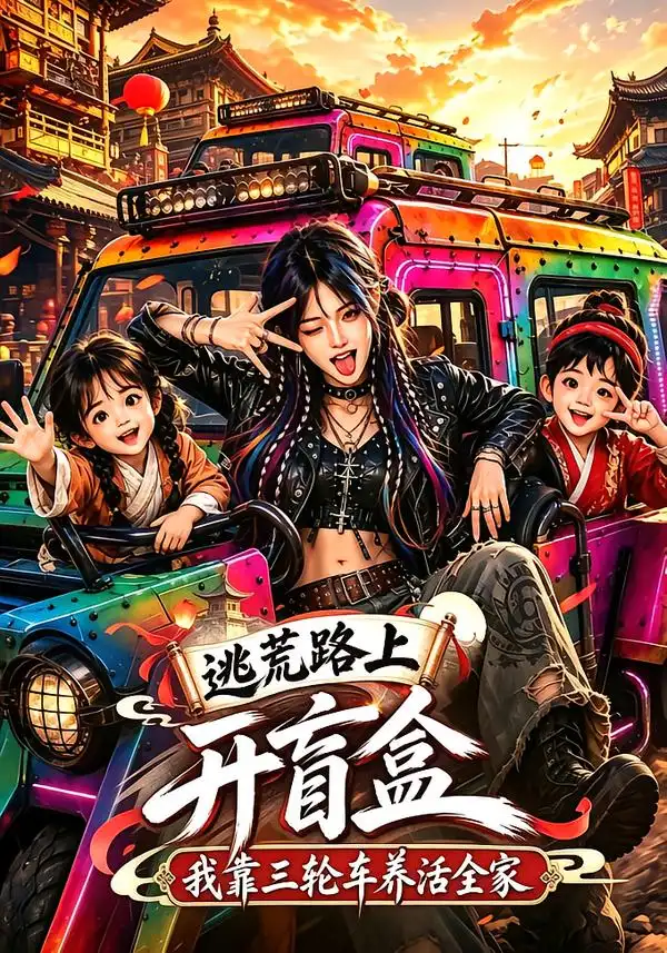 逃荒路上开盲盒，我靠三轮车养活全家（84集）