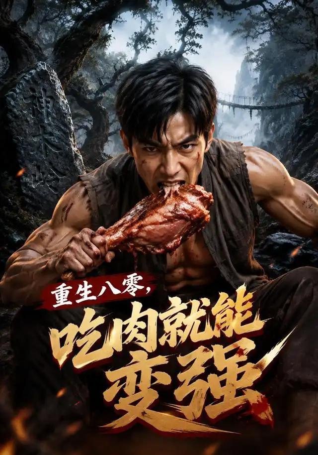 重生八零，吃肉就能变强（54集）AI短剧