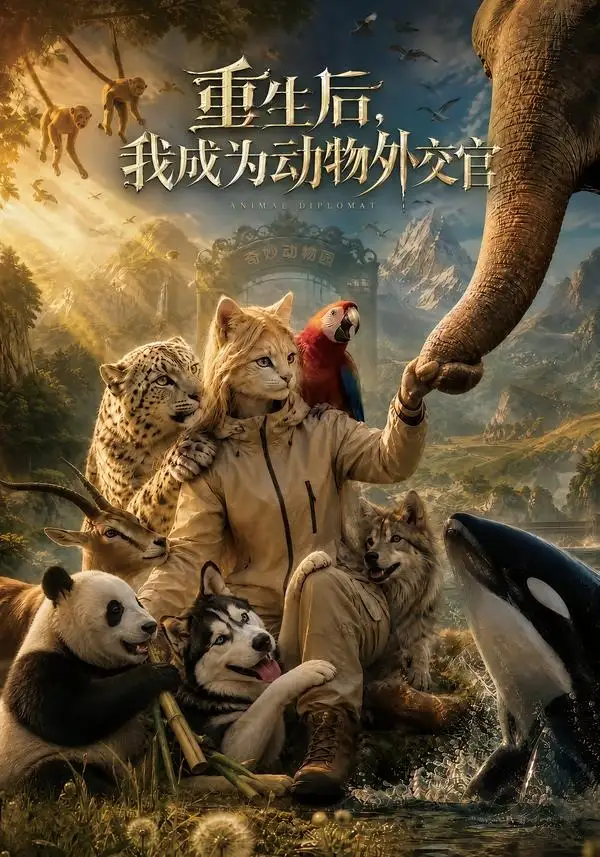 重生后我成为动物外交官（109集）AI短剧