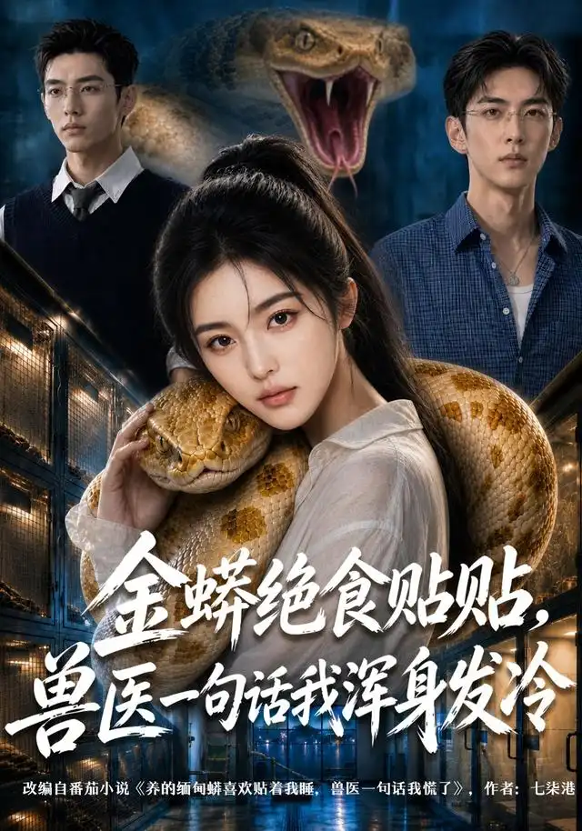 金蟒绝食贴贴，兽医一句话我浑身发冷（61集）AI短剧