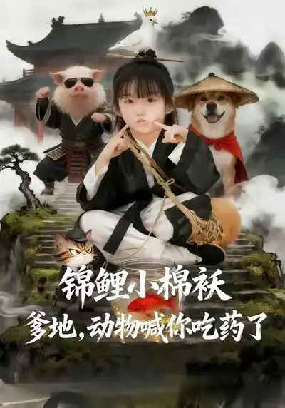 锦鲤小棉袄爹地动物喊你吃药了（50集）维尼&张宸彬