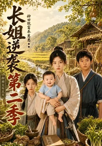 长姐逆袭种田致富养崽崽第二季（59集）AI短剧
