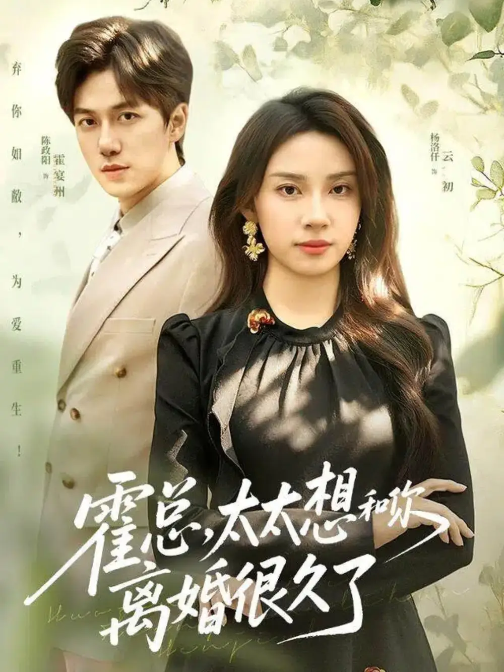 霍总，太太想和你离婚很久了陈政阳