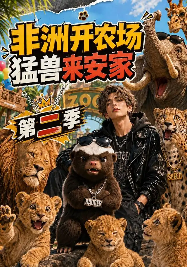 非洲开农场，猛兽来安家第二季（75集）