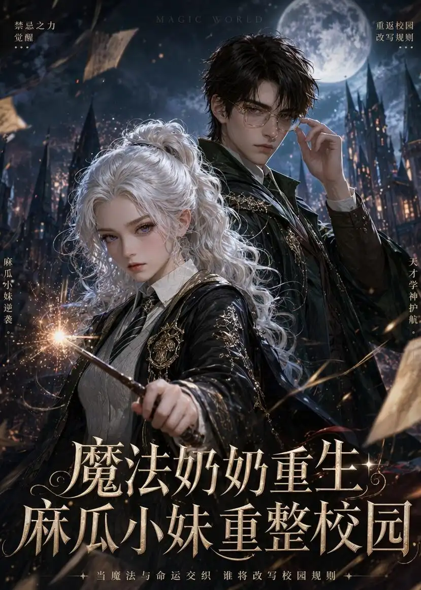 魔法奶奶重生麻瓜小妹重整校园（61集）Ai短剧