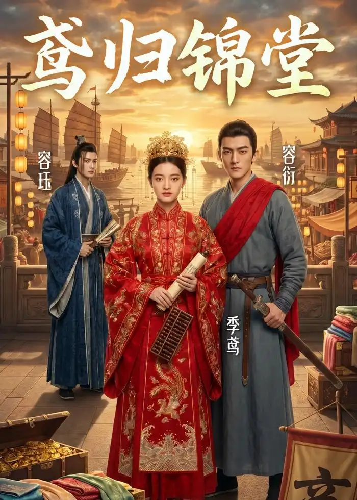 鸢归锦堂（40集）Ai短剧