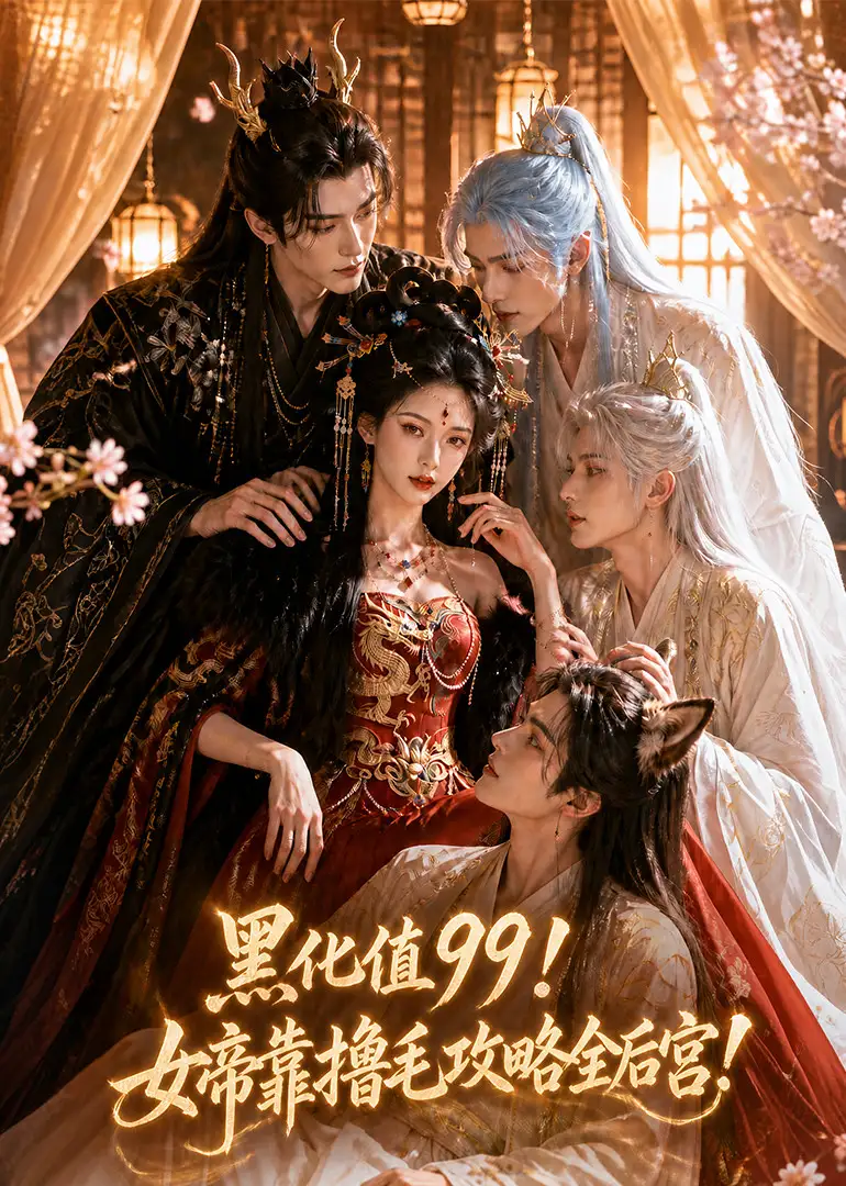 黑化值99！女帝靠撸毛攻略全后宫！（60集）
