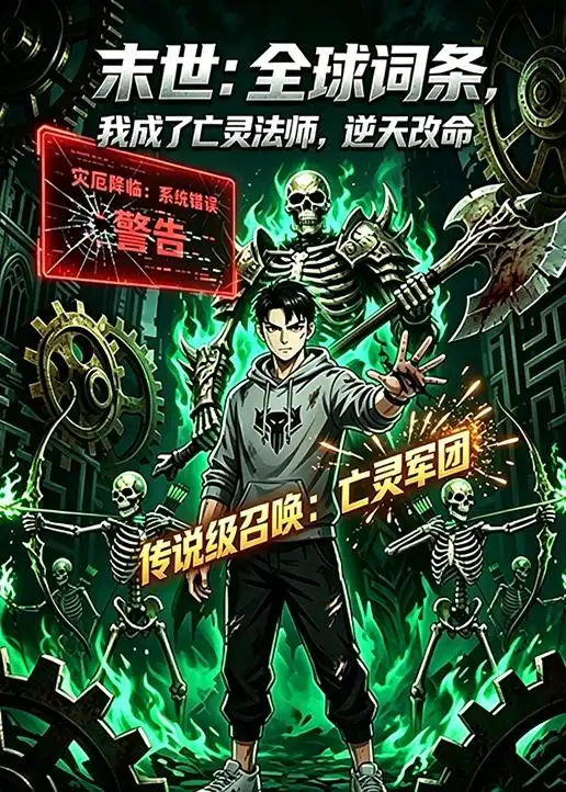 100-末世：全球词条，我成了亡灵法师，逆天改命（25集）动漫