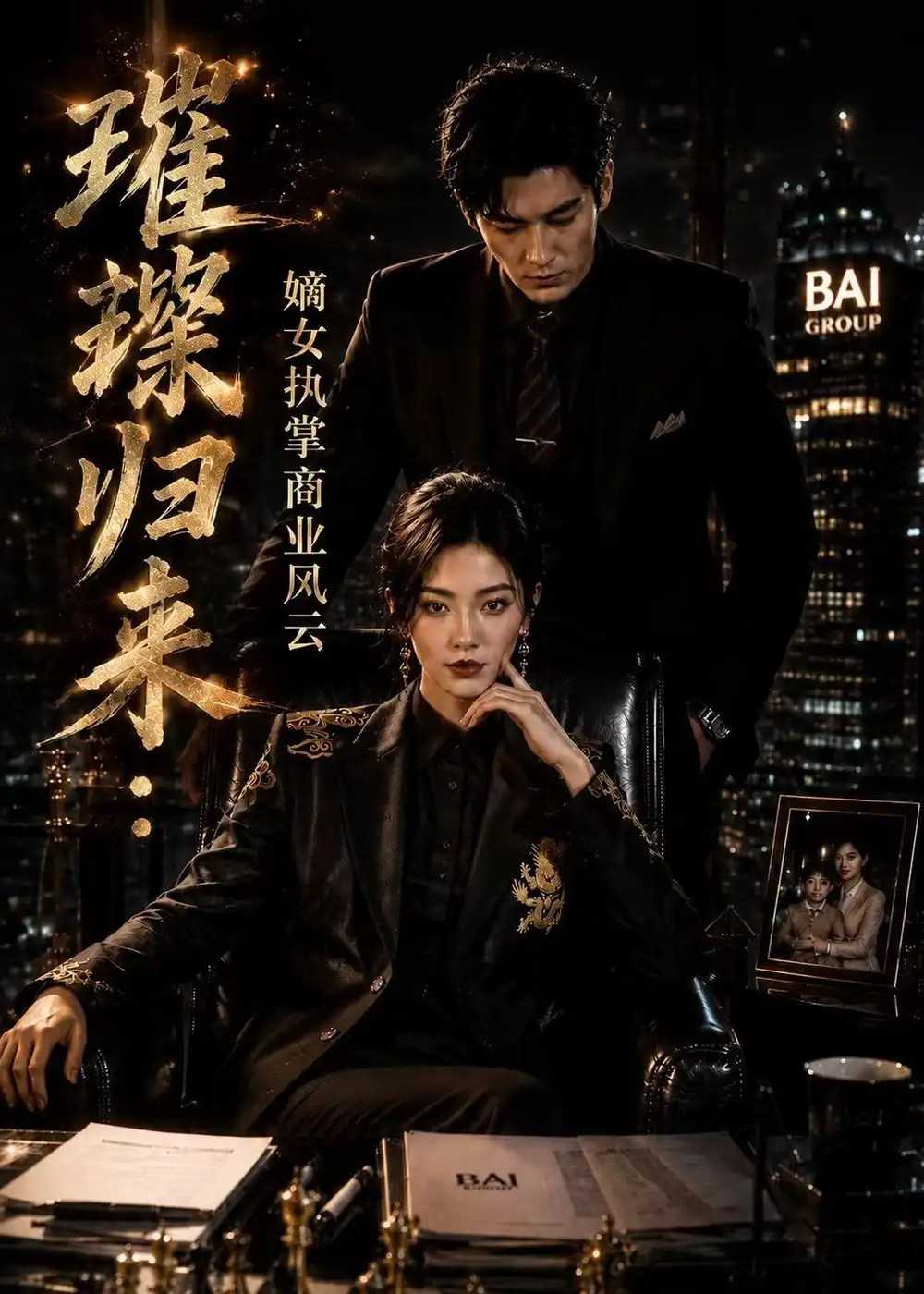 109-璀璨归来：嫡女执掌商业风云（70集）Ai短剧