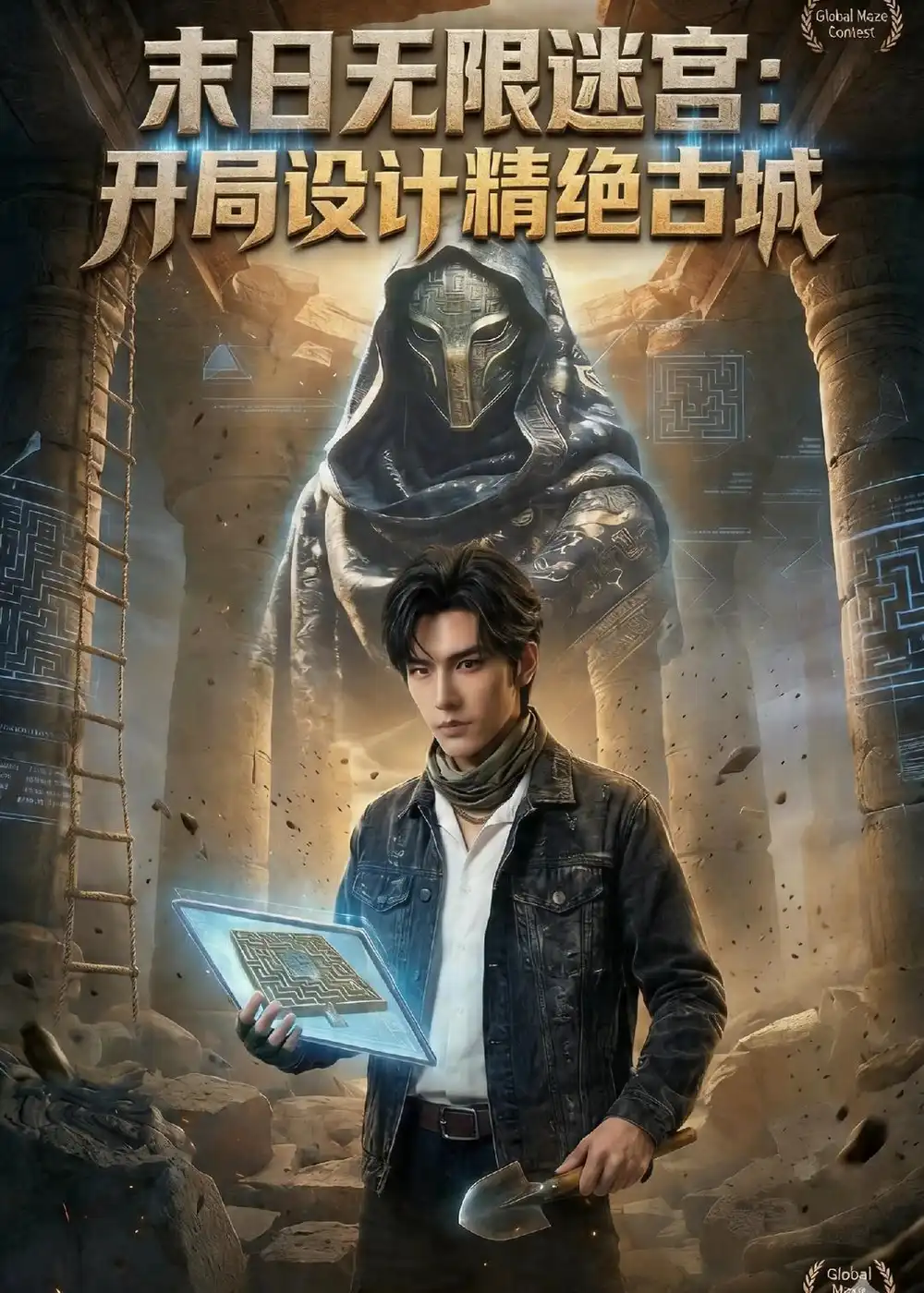116-末日无限迷宫：开局设计精绝古城（74集）Ai短剧