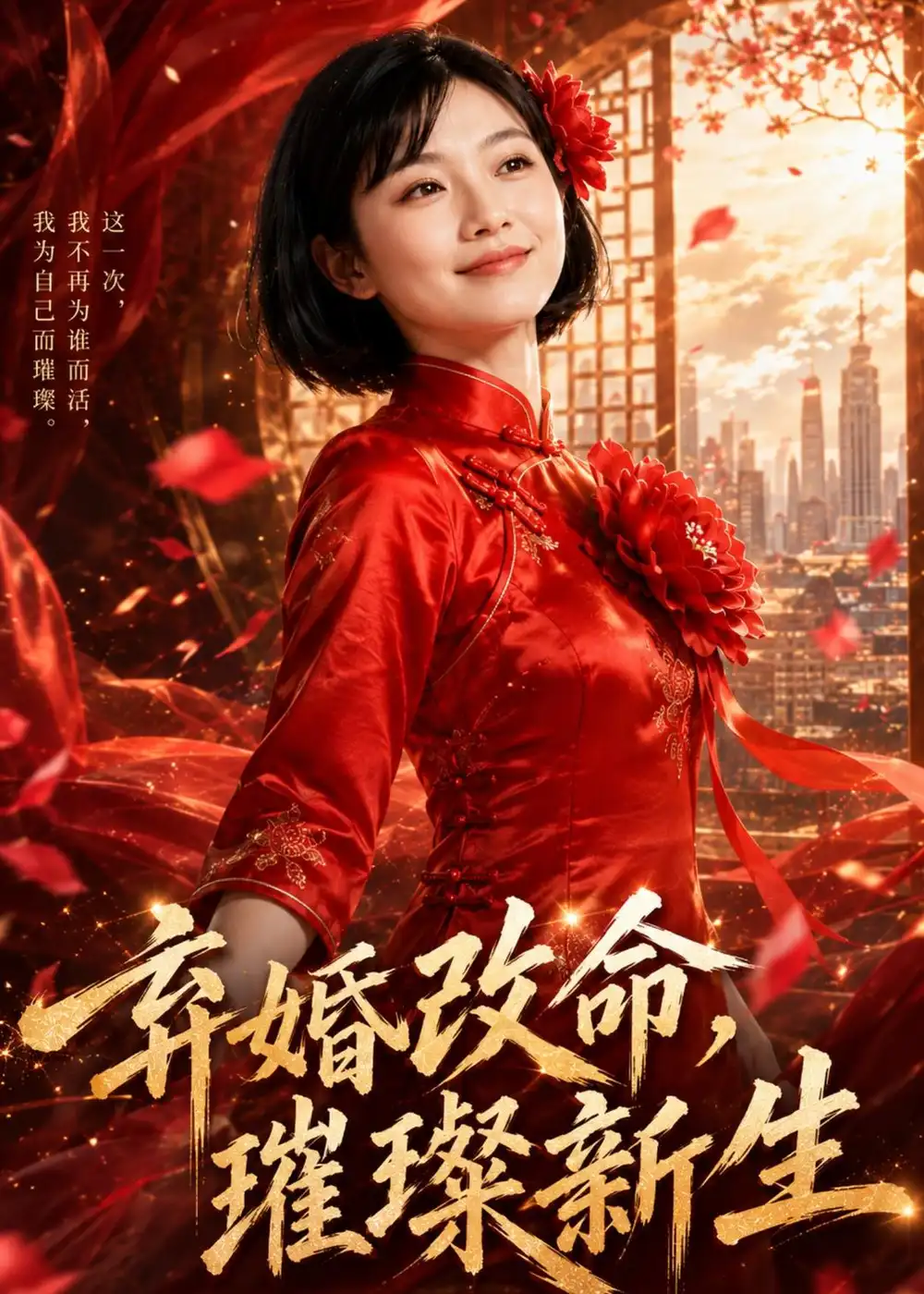 123-弃婚改命，璀璨新生（66集）AI短剧