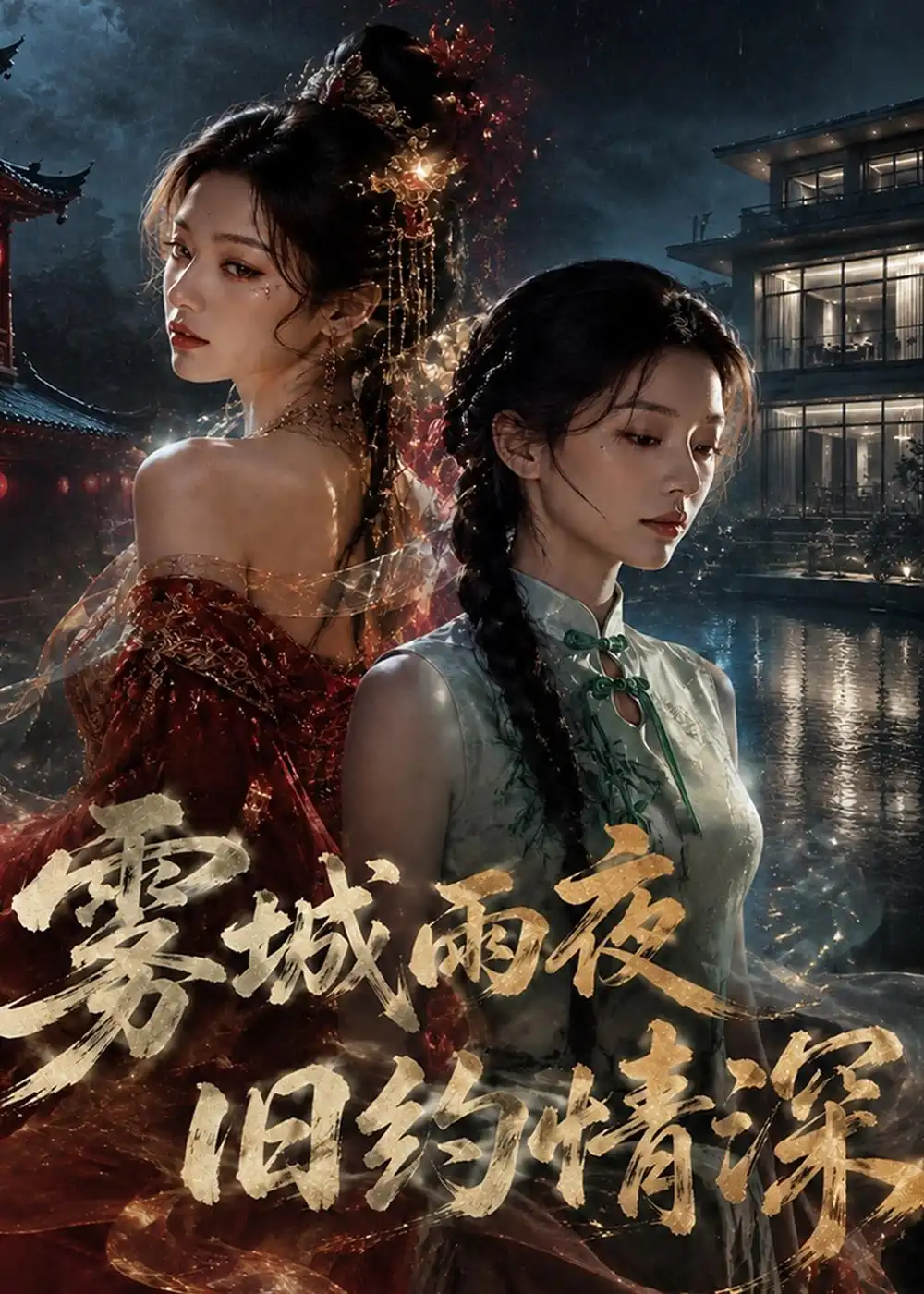 123-雾城雨夜旧约情深（61集）AI短剧