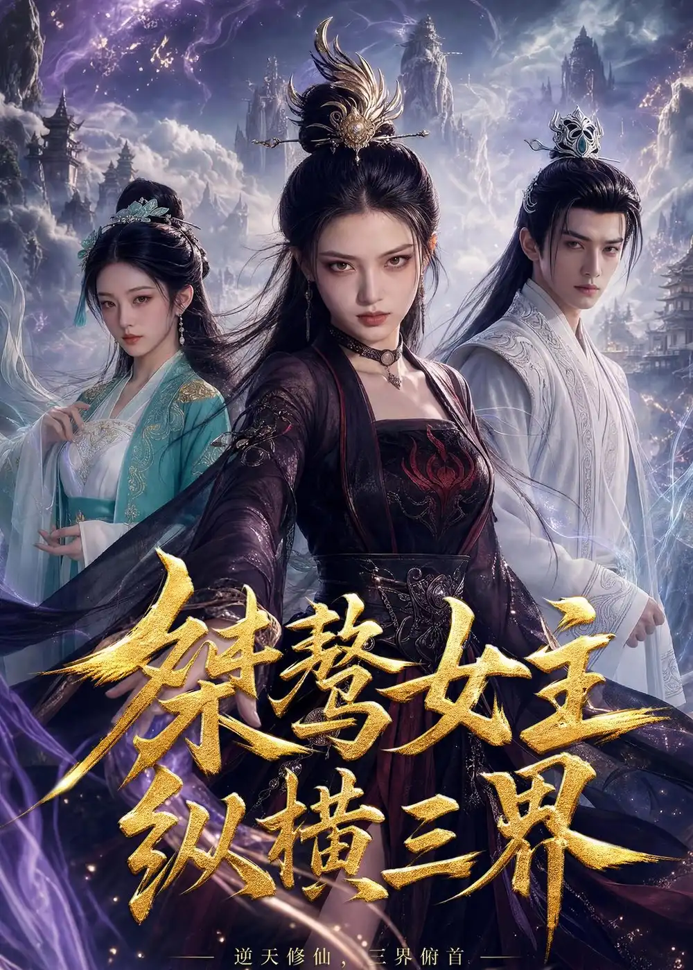 137-桀骜女主纵横三界（60集）AI短剧